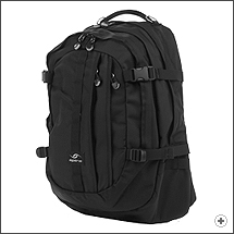 Spire Volt XL laptop backpack in Stealth black